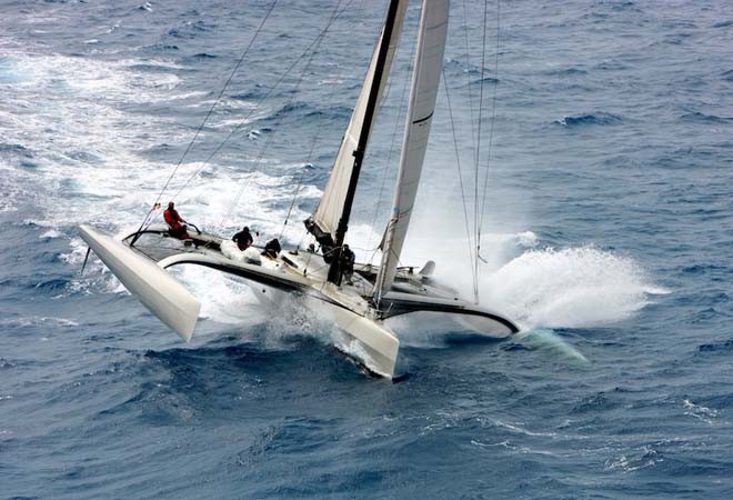 Paradox shows record pace in 5th RORC Caribbean 600 race ©  Tim Wright / Photoaction.com http://www.photoaction.com
